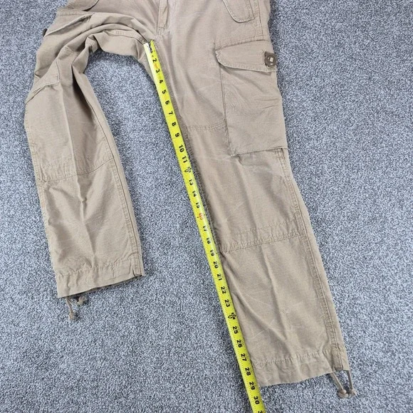 Vintage Polo Ralph Lauren RLPC OG-107 GS Combat Trousers Mens 32x30 Khaki